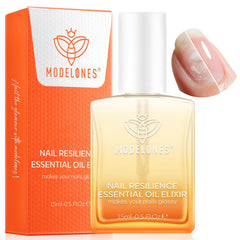 Modelones serum reparador de uñas con aplicación rápida para uñas dañadas.