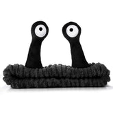 Molain diadema con diseño palma y caracol para lavado facial cómodo.