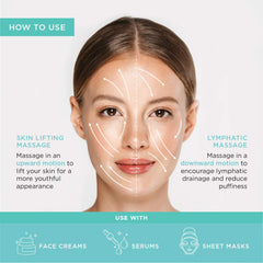MonétBeauty masaje facial frío, favorece la circulación y el tono