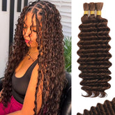 MOTFIN cabello trenzas bohemio 16 pulgadas rizado para peinados duraderos