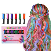 MSDADA peine-tiza-pelo-colorido: color temporal para peinados divertidos en fiestas.