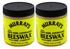 Murray's cera de abejas 4 oz, tarro frontal para peinado con brillo