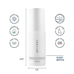 NAELI crema retinol noche con colageno y peptidos, textura sedosa.