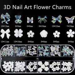 NAFIGO lazo 3D para uñas, estilo sofisticado y versátil.