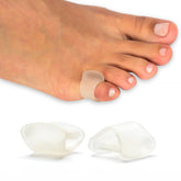 NatraCure separador de gel para dedo meñique, vista frontal para uso diario.