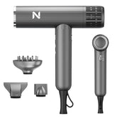 Natrial secador profesional iónico de 1600W para secado rápido y eficiente.