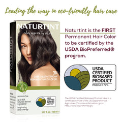 Naturtint 3N, aplicación sin salpicaduras para color uniforme.