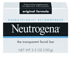 Paquete de 6 barras Neutrogena Original para uso diario.