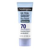 Protector solar Neutrogena en bote SPF70 para uso diario en el cuerpo.