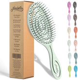 Ninabella peine desenredante espiral para desenredar suavemente el cabello
