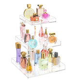 Niubee organizador de perfumes 3 niveles, claridad para ver tus frascos.