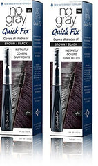 No Gray cubre raíces grises al instante con tono marrón oscuro para retoque rápido