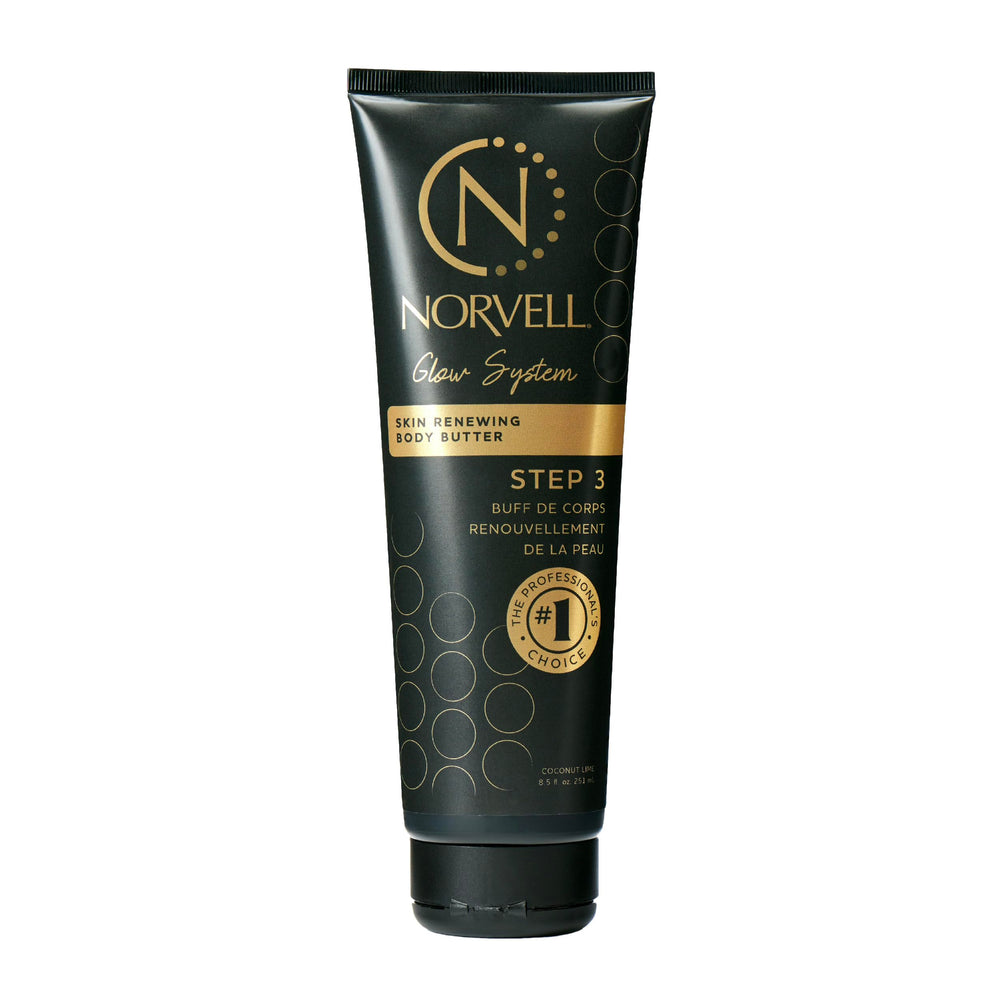 Norvell Manteca reparadora para bronceado, envase de 8,5 onzas para humectar