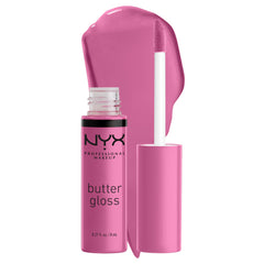 Butter Gloss Merengue de NYX brinda brillo sedoso para labios sin pegaridad