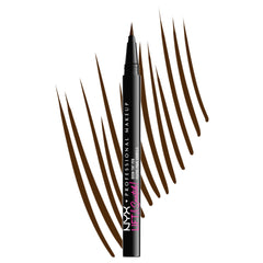 NYX Lift & Snatch Cejas, punta flexible para trazos finos y naturales.
