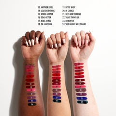 NYX Shine Loud labios cremosos con duración de 16 horas.