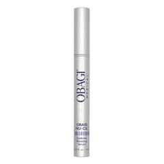 Envase de Obagi Nu-Cil Serum para cejas con diseño limpio y práctico.