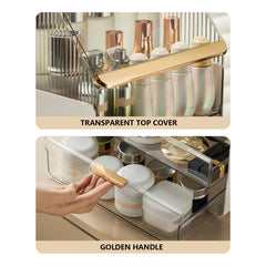 Omeily tapa acrílica transparente que protege y exhibe tus productos