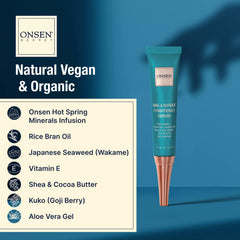 Onsen Secret minerales de aguas termales, apoyo natural para uñas.