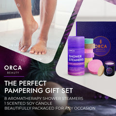 Vela aromática Orca Beauty 25 horas para spa en casa