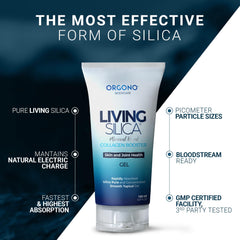 Orgono Living Silica soporte para movilidad de articulaciones con uso clínico.