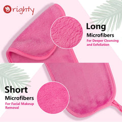 Orighty desmaquillante de microfibra limpieza facial profunda sin aceites.
