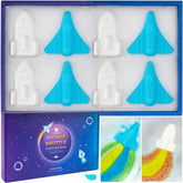ORIGLAM bomba de baño cohete en agua genera colores y burbujas espectaculares