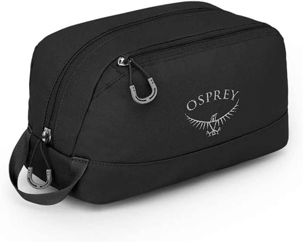 Osprey Daylite bolsa de aseo negra, gran compartimento para organización de viaje
