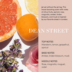 OUAI Fragancia floral Dean Street, aroma sutil y agradable.