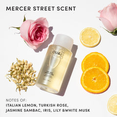 OUAI shampoo fino - espuma suave para cabello delgado y sensación ligera.