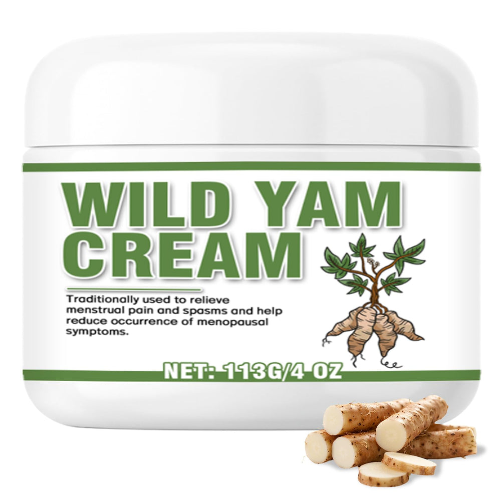 Paistely ñame silvestre crema bote: cuidado suave para equilibrio hormonal diario.