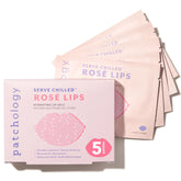 Patchology Mascarilla Rosé para labios ofrece hidratación intensa y suavidad.