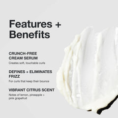 Twirl Around Cream Serum: control del frizz en rizos brillantes