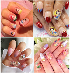 PDFADSK pegatinas de uñas de arte sencillo, fáciles de aplicar en minutos.