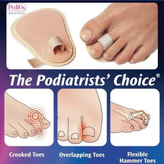 Pedifix almohadilla de espuma suave ofrece amortiguación en la zona del antepie.