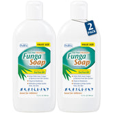 Pedifix FungaSoap bouteille lavage ensemble pack2 nettoie efficacement la peau