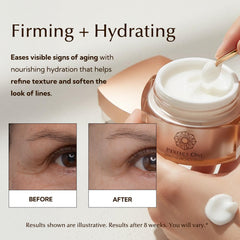 Crema reafirmante PERFECT ONE sobre la piel para un aspecto radiante