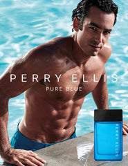 Perry Ellis Pure Blue, atomizador, rociado suave para mayor duración.