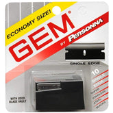 Personna Gem: cuchillas de acero inoxidable con afilado de precisión.