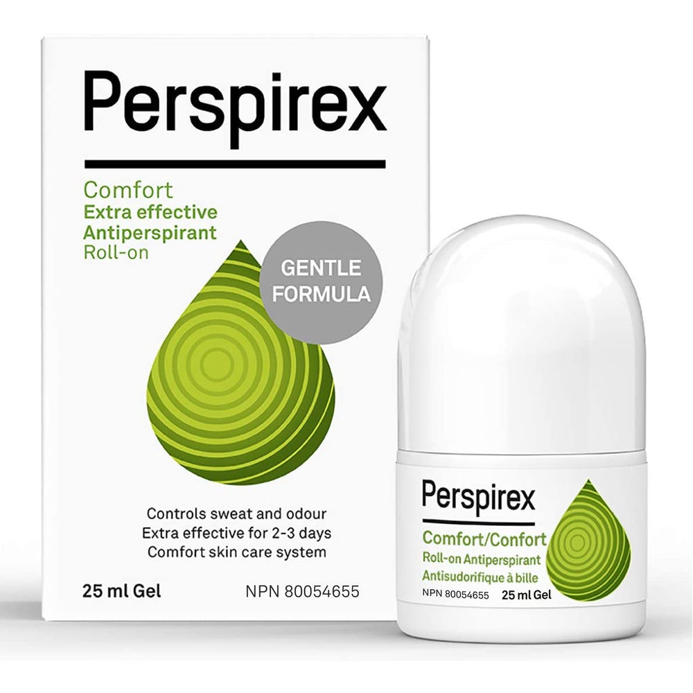 Perspirex Comfort: antitranspirante en formato rodillo protege contra sudor y olor.