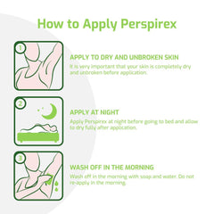 Perspirex Comfort: textura incolora suave para piel sensible.