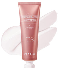 PESTLO Baby Collagen Glow Mask envase elegante para piel radiante