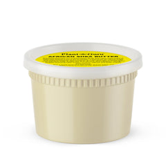 Plant Guru manteca karite africana en bote de 16oz para hidratación diaria.
