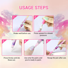 Poiykmt colores vibrantes para uñas con acabado opaco y duradero.