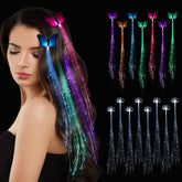 Pozilan corazon led, clip de pelo iluminado para fiestas y estilos brillantes.