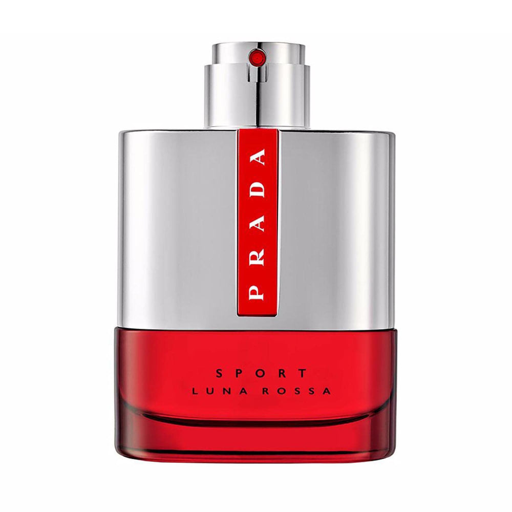 Prada Luna Rossa Sport, frasco 100 ml, aroma fresco para uso diario.
