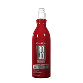 Prokpil Rojo: botella volcada mostrando el producto para mantenimiento del color.