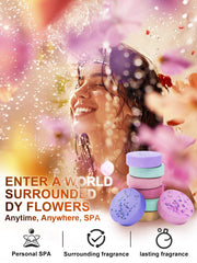 Psnli vaporizadores ducha con aroma a lavanda, relajante para baño diario.