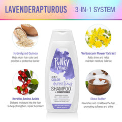 Punky Color 3-en-1 Lavanda: aplicación crema para cabello teñido