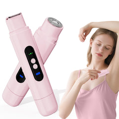 PUNOLAZY Recortadora bikini 2 velocidades, borde suave para depilación cómoda.